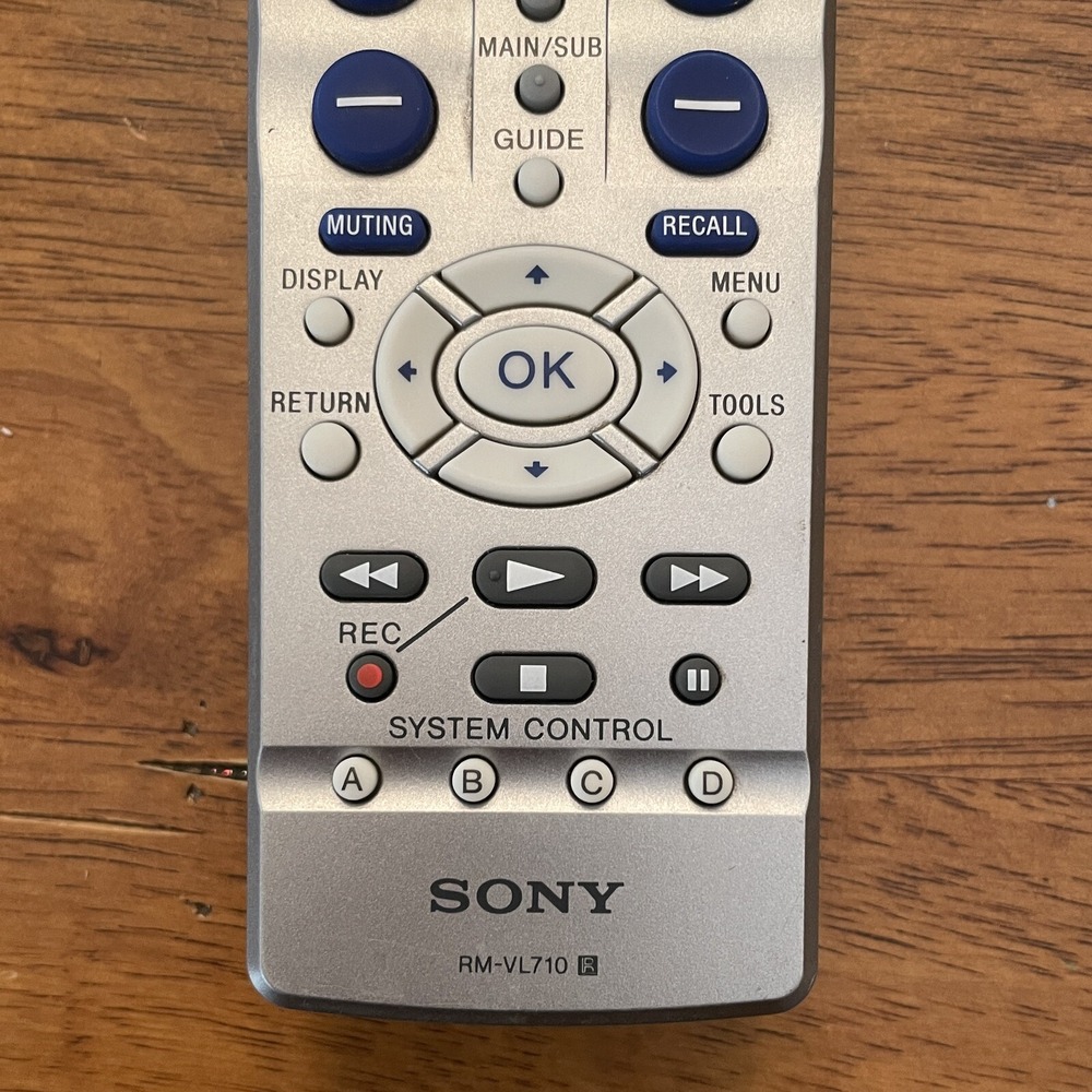 Sony RMVL710S 5-Device Universal Remote Control replacement‎ - Picture 4 of 9